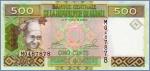 Гвинея 500 франков  2012 Pick# 39b