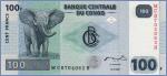 Конго 100 франков  2007.07.31 Pick# 98a