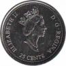  Канада  25 центов 1999.10.04 [KM# 351] Октябрь - Дань первым нациям. 