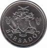  Барбадос  25 центов 2008 [KM# 13a] 