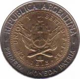  Аргентина  1 песо 2006 [KM# 112.1] 