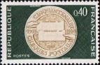 Франция  1968 «50-летие оборота по чековым счетам при почтовых отделениях»