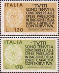 Италия  1977 «Борьба за налоговуй честность»