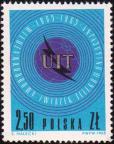 Польша  1965 «100-летие Международного союза электросвязи (UIT)»