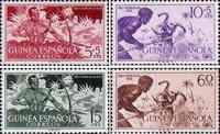 Испанская Гвинея  1954 «Почтово-благотворительный выпуск»