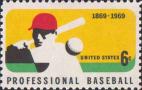 США  1969 «100-летие профессионального бейсбола»