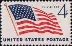 США  1959 «Новый флаг США»