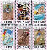 Филиппины  1984 «XXIII летние Олимпийские игры. 1984. Лос-Анжелес»