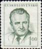Чехословакия  1952 «Стандартный выпуск. Президент Готвальд»