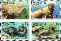 Вануату  1988 «Охрана природы. Дюгонь»