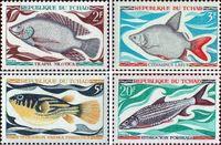Чад  1969 «Местные пресноводные рыбы»