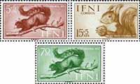 Ифни  1955 «День почтовой марки. Белки»