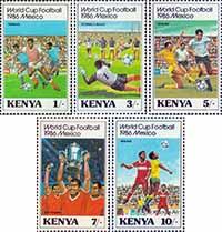 Кения  1986 «Чемпионат мира по футболу. 1986. Мексика»