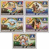 Лесото  1984 «XXIII летние Олимпийские игры. 1984. Лос-Анжелес»