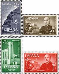Испанская Сахара  1964 «25-летие правления Франко»