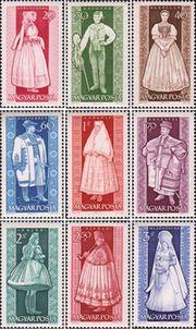 Венгрия  1963 «Венгерские  народные костюмы»