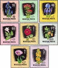 Венгрия  1961 «Растения, используемые в медицине и пищевой промышленности»