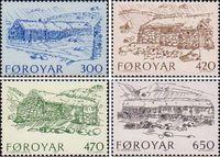 Фарерские острова  1987 «Старинные деревенские строения»