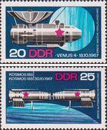 ГДР  1968 «Исследование космоса в СССР»