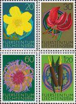 Лихтенштейн  1972 «Цветы Лихтенштейна»