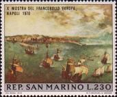 «Морской бой в гавани Неаполя», Питер Брейгель Старший