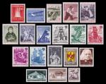 Годовой набор почтовых марок Австрии 1961 года (19 марок)