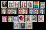 Годовой набор почтовых марок Западного Берлина 1970 года (25 марок)