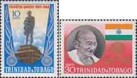 Тринидад и Тобаго  1970 «100-летие со дня рождения Махатмы Ганди»