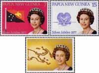 Папуа-Новая Гвинея  1977 «25-летие коронации королевы Елизаветы II»