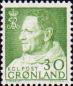 Гренландия  1968 «Стандартный выпуск. Король Фредерик IX»