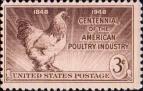 США  1948 «100-летие американской птицеводческой отрасли»