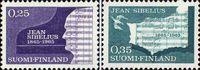 Финляндия  1965 «100-летие со дня рождения композитора Яна Сибелиуса (186-1957)»