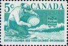 Канада  1958 «100-летие Британской Колумбии»