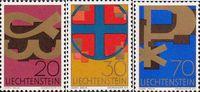 Лихтенштейн  1967 «Христианские символы»