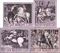 Сан-Марино  1968 «Картины Паоло Уччелло (1397-1475)»