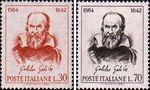 Италия  1964 «400-летие со дня рождения Галилео Галилея»