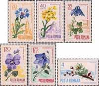 Румыния  1967 «Флора. Цветы Карпатских гор»