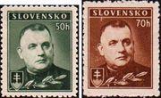 Словакия  1939 «Стандартный выпуск. Президент Йозеф Тисо»