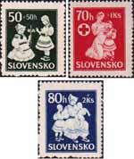 Словакия  1943 «Помощь детям»