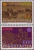 Югославия  1979 «Европа. История почты и связи»