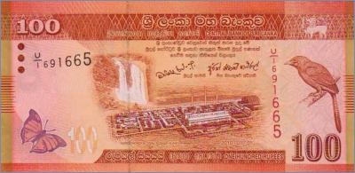 Шри-Ланка 100 рупий  2010 Pick# 128