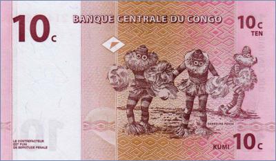 Конго 10 сантимов   1997 Pick# 82