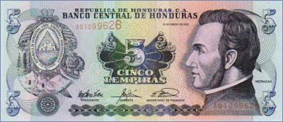 Гондурас 5 лемпир  2003 Pick# 85c