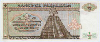 Гватемала 0.5 кетсаля   1987 Pick# 65