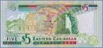 Восточные Карибы 5 долларов  2008 Pick# 47