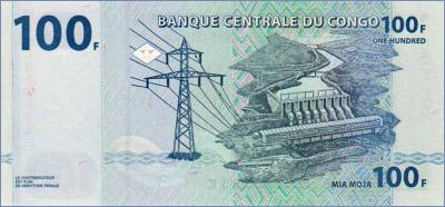 Конго 100 франков  2007.07.31 Pick# 98a
