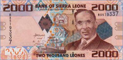 Сьерра-Леоне 2000 леоне  2010.04.27 Pick# 31a