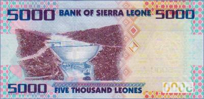 Сьерра-Леоне 5000 леоне  2010.04.27 Pick# 32a