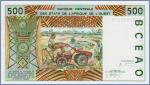 Западно-Африканские Штаты 500 франков (Сенегал)  1995 Pick# 710Ke