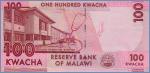 Малави 100 квач  2012.01.01 Pick# 59a